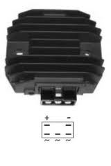 Реле регулятор Tour Max YAMAHA RGU-222 (5VX-81960-00) - Ремонтные комплекты TourMax - прочее - Мотозапчасти - Интернет-магазин мотоэкипировки и мотозапчастей MотоГанза