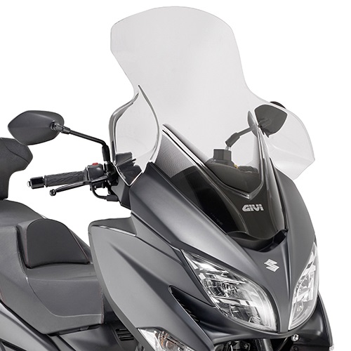 GIVI Стекло ветровое Suzuki Burgman 400 (17-18) - Лобовые стекла GIVI  - лобовые стекла - Аксессуары - Интернет-магазин мотоэкипировки и мотозапчастей MотоГанза