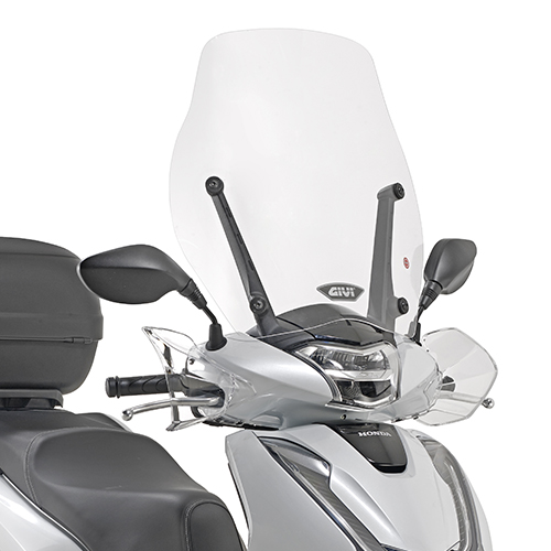GIVI Стекло ветровое Honda SH 125i/150i (17-18) - Лобовые стекла GIVI  - лобовые стекла - Аксессуары - Интернет-магазин мотоэкипировки и мотозапчастей MотоГанза