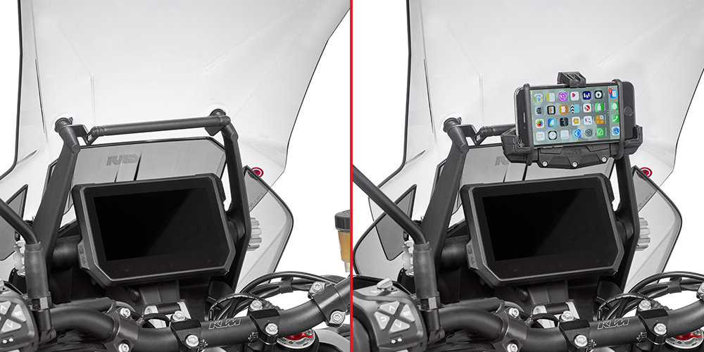 GIVI Кронштейн крепления навигатора KTM 1290 Super Adventure R/S - Прочие аксессуары GIVI - прочее - Аксессуары - Интернет-магазин мотоэкипировки и мотозапчастей MотоГанза