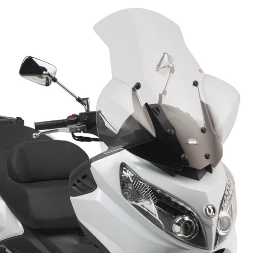 GIVI Стекло ветровое SYM Maxsym 400-600 (11-18) - Лобовые стекла GIVI  - лобовые стекла - Аксессуары - Интернет-магазин мотоэкипировки и мотозапчастей MотоГанза