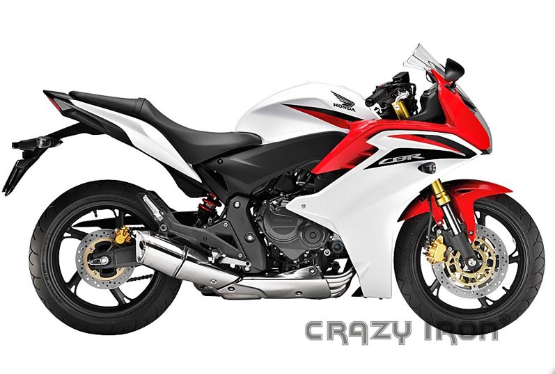 Слайдеры Honda CBR600F от 2011- - CRAZY IRON - Дуги и защита - Аксессуары - Интернет-магазин мотоэкипировки и мотозапчастей MотоГанза