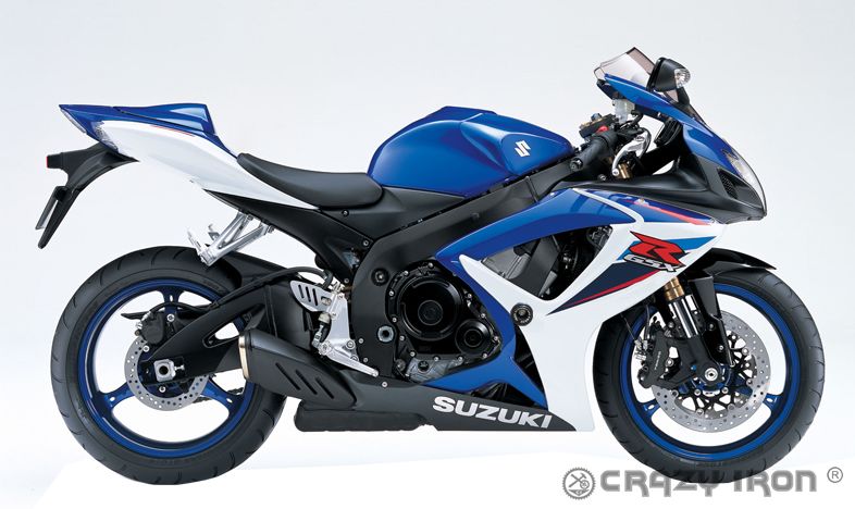 Слайдеры Suzuki GSXR600/750 `06-`10 - CRAZY IRON - Дуги и защита - Аксессуары - Интернет-магазин мотоэкипировки и мотозапчастей MотоГанза