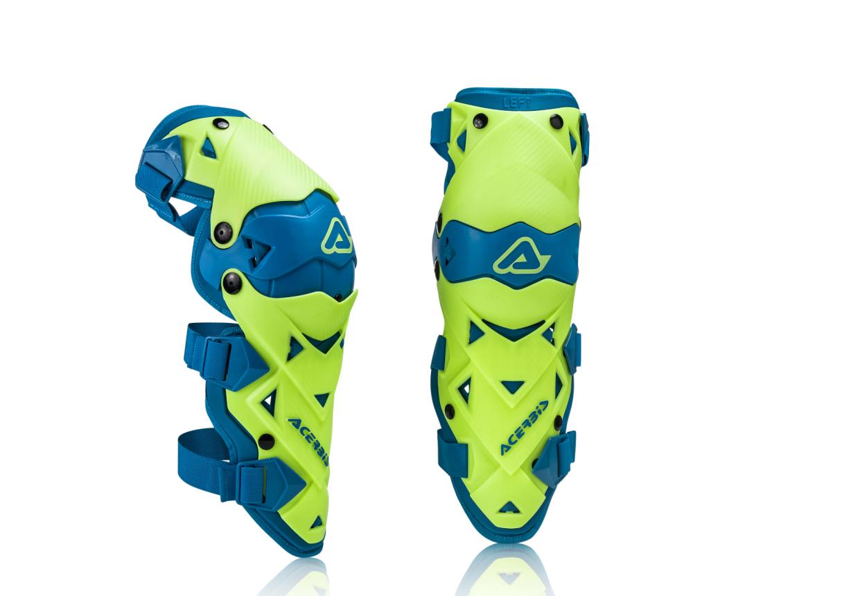 ACERBIS Защита коленей IMPACT EVO 3.0 желтый/синий - защита - Мотоэкипировка - Интернет-магазин мотоэкипировки и мотозапчастей MотоГанза