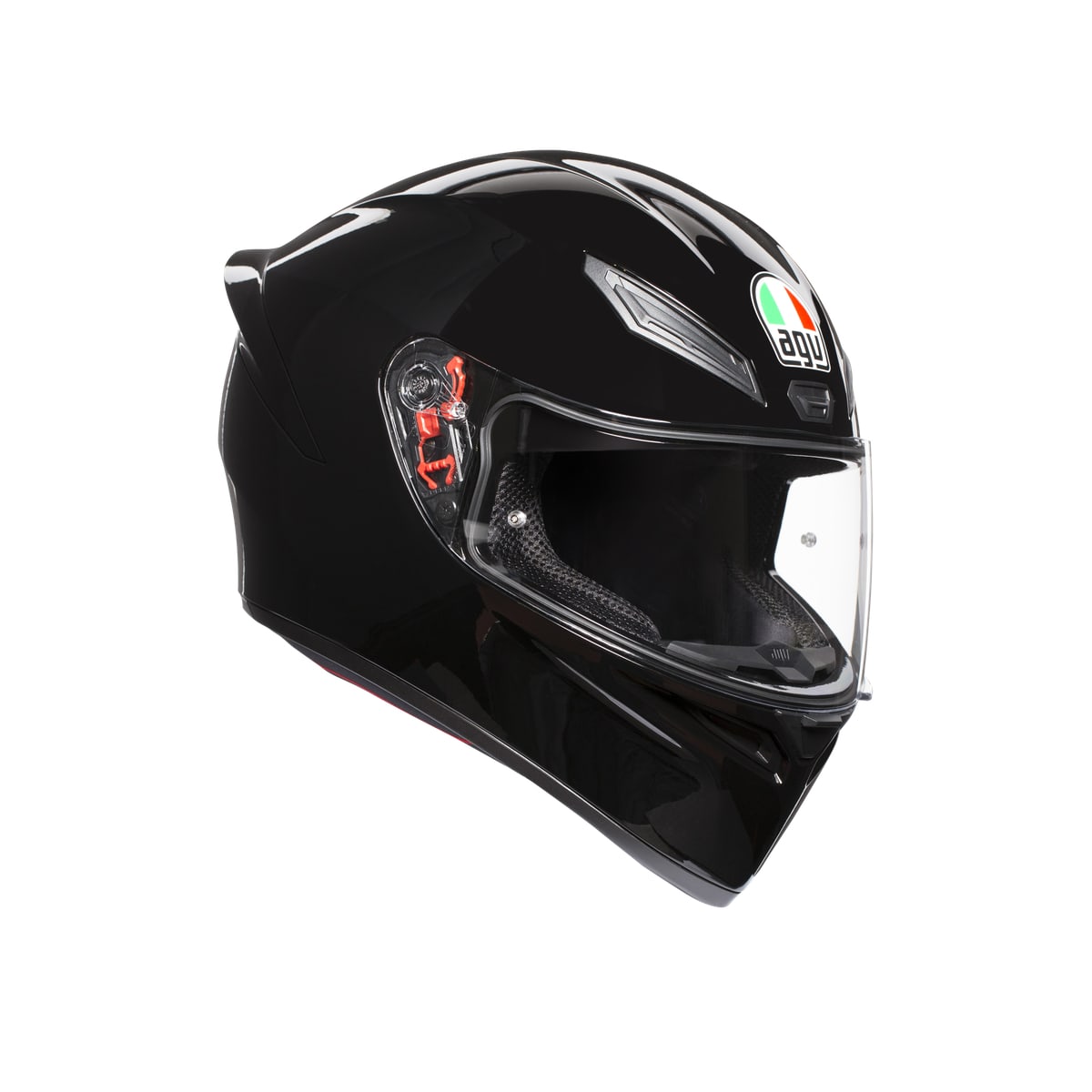 AGV Шлем K1 черный металлик - AGV - Мотошлемы - Интернет-магазин мотоэкипировки и мотозапчастей MотоГанза