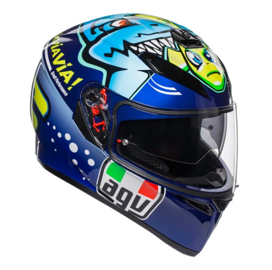 AGV Шлем K-3 SV ROSSI MISANO 2015 - AGV - Мотошлемы - Интернет-магазин мотоэкипировки и мотозапчастей MотоГанза