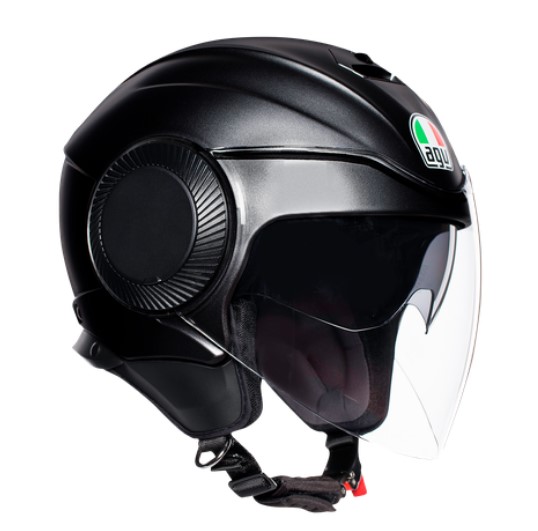 AGV Шлем ORBYT черный матовый - AGV - Мотошлемы - Интернет-магазин мотоэкипировки и мотозапчастей MотоГанза