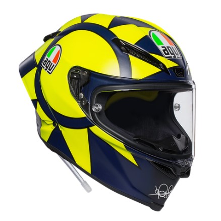 AGV Шлем PISTA GP R SOLELUNA 2018 - AGV - Мотошлемы - Интернет-магазин мотоэкипировки и мотозапчастей MотоГанза