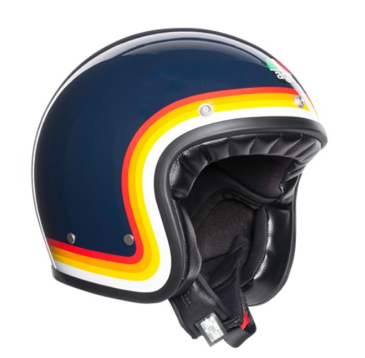 AGV Шлем X70 RIVIERA синий/радуга - AGV - Мотошлемы - Интернет-магазин мотоэкипировки и мотозапчастей MотоГанза