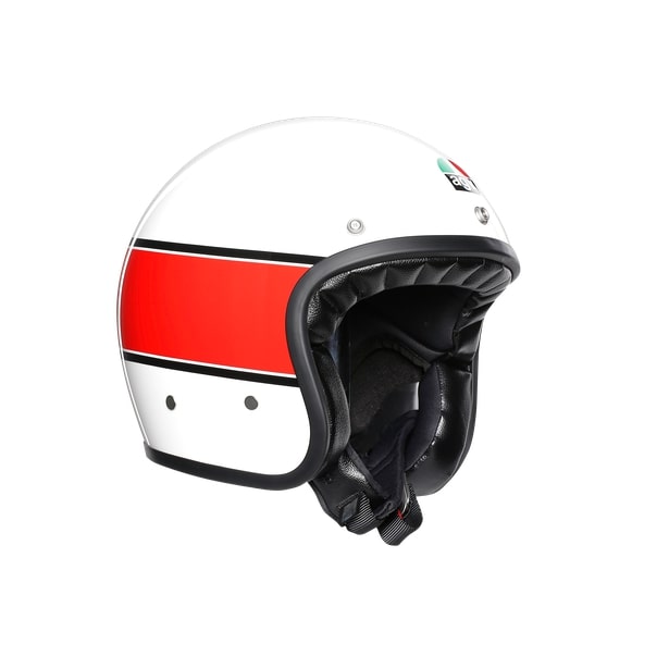 AGV Шлем X70 MINO 73 белый/красный - AGV - Мотошлемы - Интернет-магазин мотоэкипировки и мотозапчастей MотоГанза