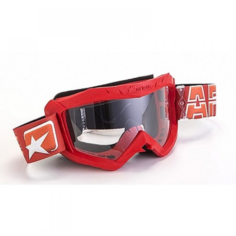 ARIETE 07 LINE-AAA Очки красные - Ariete кроссовые очки - прочее - Мотоэкипировка - Интернет-магазин мотоэкипировки и мотозапчастей MотоГанза