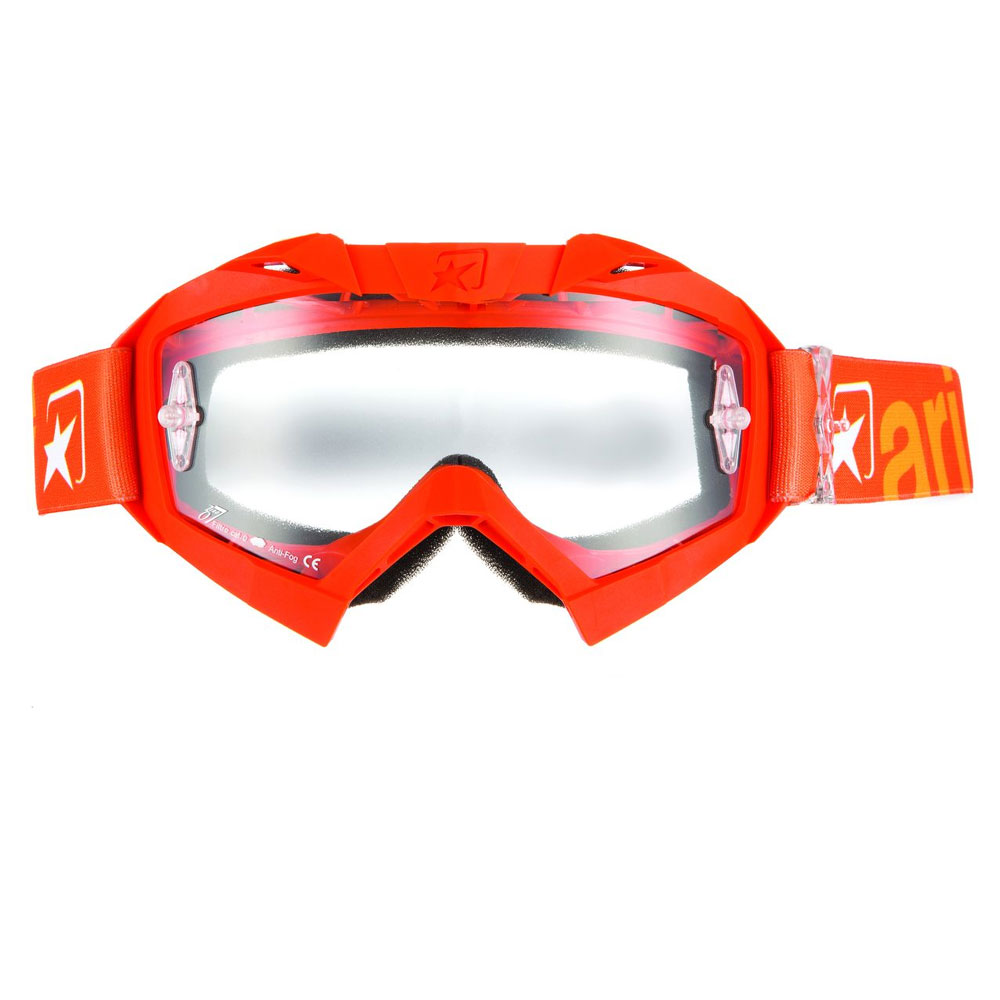 ARIETE Очки ADRENALINE PRIMIS ORANGE - Ariete кроссовые очки - прочее - Мотоэкипировка - Интернет-магазин мотоэкипировки и мотозапчастей MотоГанза