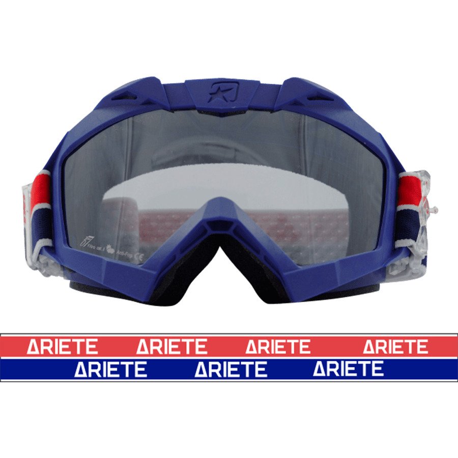 ARIETE ADRENALINE очки синие - Ariete кроссовые очки - прочее - Мотоэкипировка - Интернет-магазин мотоэкипировки и мотозапчастей MотоГанза