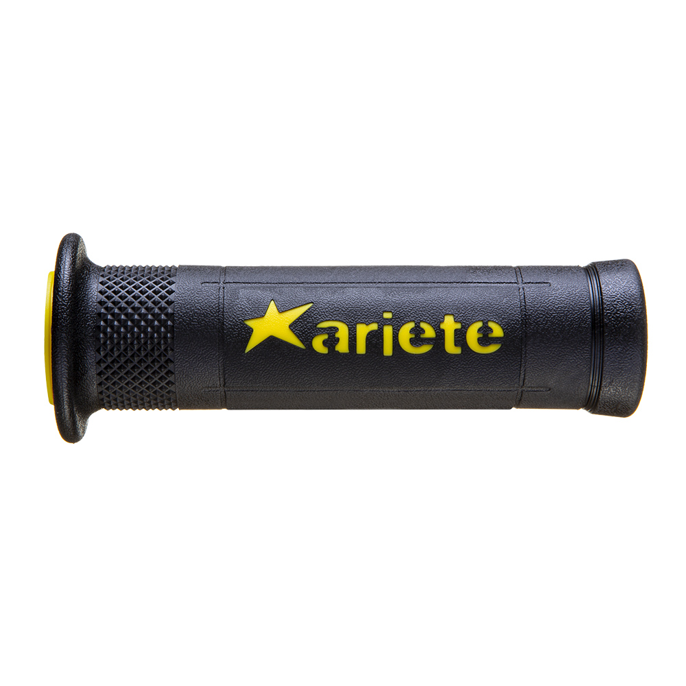 Резиновые ручки ARIETE ARIRAM желто-черные - Рули, ручки - прочее - Аксессуары - Интернет-магазин мотоэкипировки и мотозапчастей MотоГанза