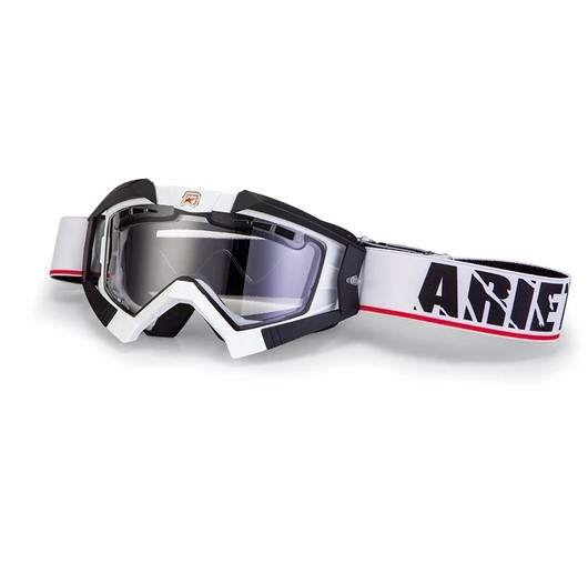 ARIETE RIDING CROWS BASIC ENDURO Очки белые - Ariete кроссовые очки - прочее - Мотоэкипировка - Интернет-магазин мотоэкипировки и мотозапчастей MотоГанза