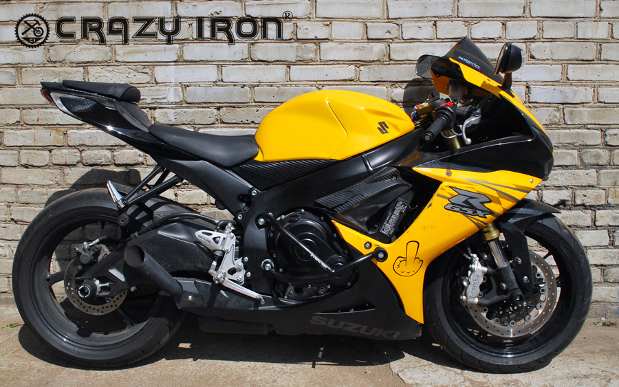 Дуги Suzuki GSXR600/750 от `11 + слайдеры на дуги - CRAZY IRON - Дуги и защита - Аксессуары - Интернет-магазин мотоэкипировки и мотозапчастей MотоГанза