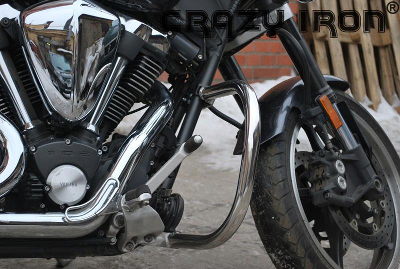 Crazy Iron Дуги Yamaha XV1700 Road Star Warrior - CRAZY IRON - Дуги и защита - Аксессуары - Интернет-магазин мотоэкипировки и мотозапчастей MотоГанза