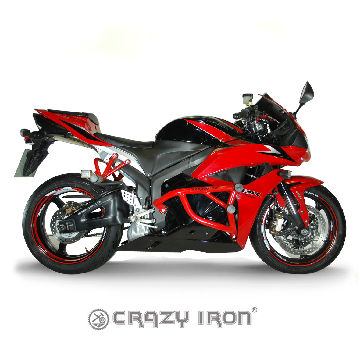 CRAZY IRON Клетка PRO HONDA CBR600RR `09-12 - CRAZY IRON - Дуги и защита - Аксессуары - Интернет-магазин мотоэкипировки и мотозапчастей MотоГанза