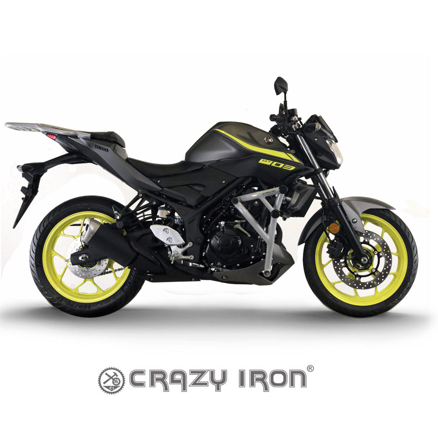 CRAZY IRON Клетка PRO YAMAHA MT-03 - CRAZY IRON - Дуги и защита - Аксессуары - Интернет-магазин мотоэкипировки и мотозапчастей MотоГанза