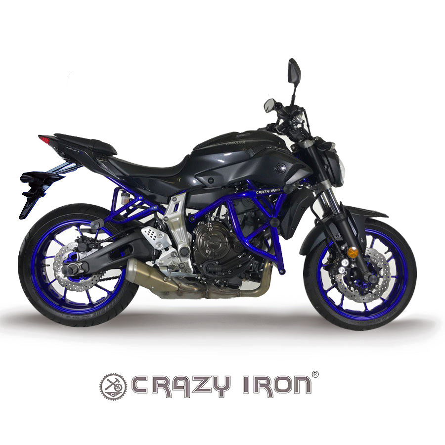 CRAZY IRON Клетка PRO YAMAHA MT-07 - CRAZY IRON - Дуги и защита - Аксессуары - Интернет-магазин мотоэкипировки и мотозапчастей MотоГанза