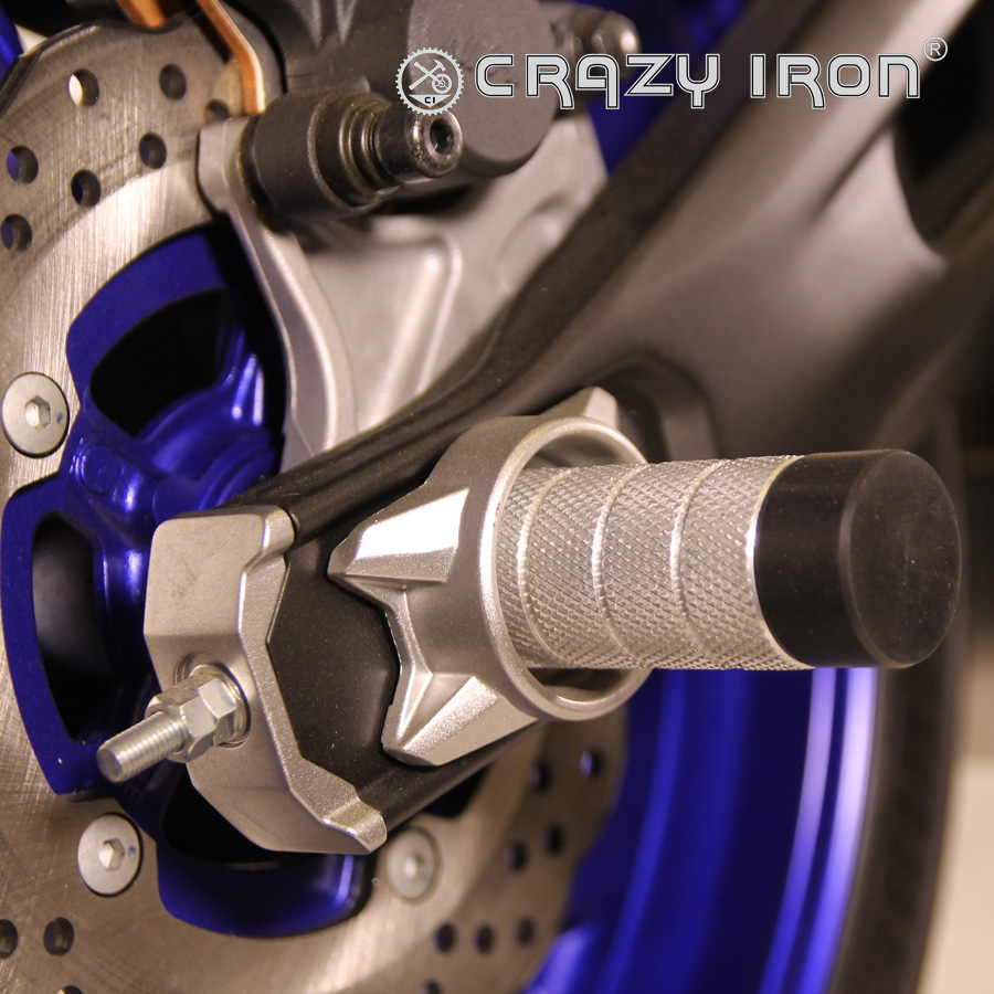 CRAZY IRON Пеги в ось заднего колеса YAMAHA MT-07 - CRAZY IRON - Дуги и защита - Аксессуары - Интернет-магазин мотоэкипировки и мотозапчастей MотоГанза