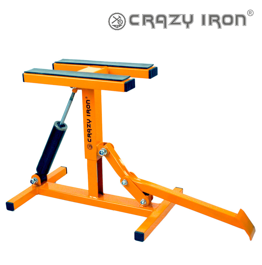 CRAZY IRON Подставка подъемник CROS/ENDURO с демпфером - CRAZY IRON - Дуги и защита - Аксессуары - Интернет-магазин мотоэкипировки и мотозапчастей MотоГанза