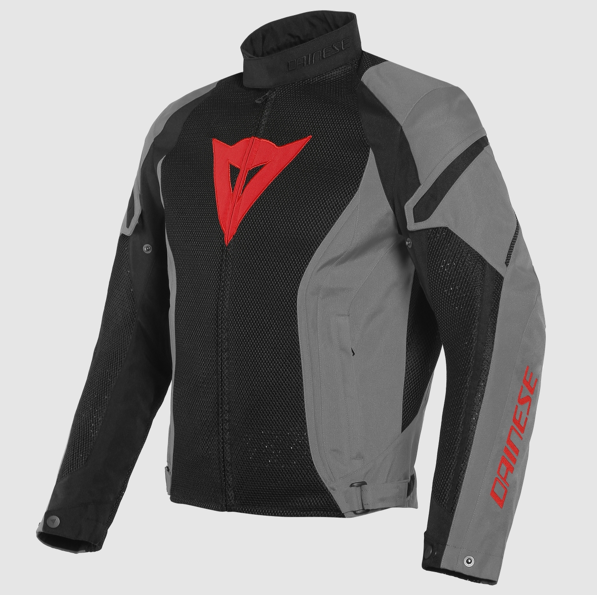 DAINESE Куртка ткань AIR CRONO 2 TEX 78F черно-темно-серая - DAINESE Куртки - куртки - Мотоэкипировка - Интернет-магазин мотоэкипировки и мотозапчастей MотоГанза