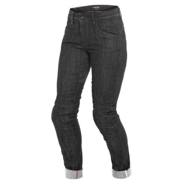 DAINESE Джинсы женские ALBA SLIM 34B черные - DAINESE Брюки - штаны - Мотоэкипировка - Интернет-магазин мотоэкипировки и мотозапчастей MотоГанза