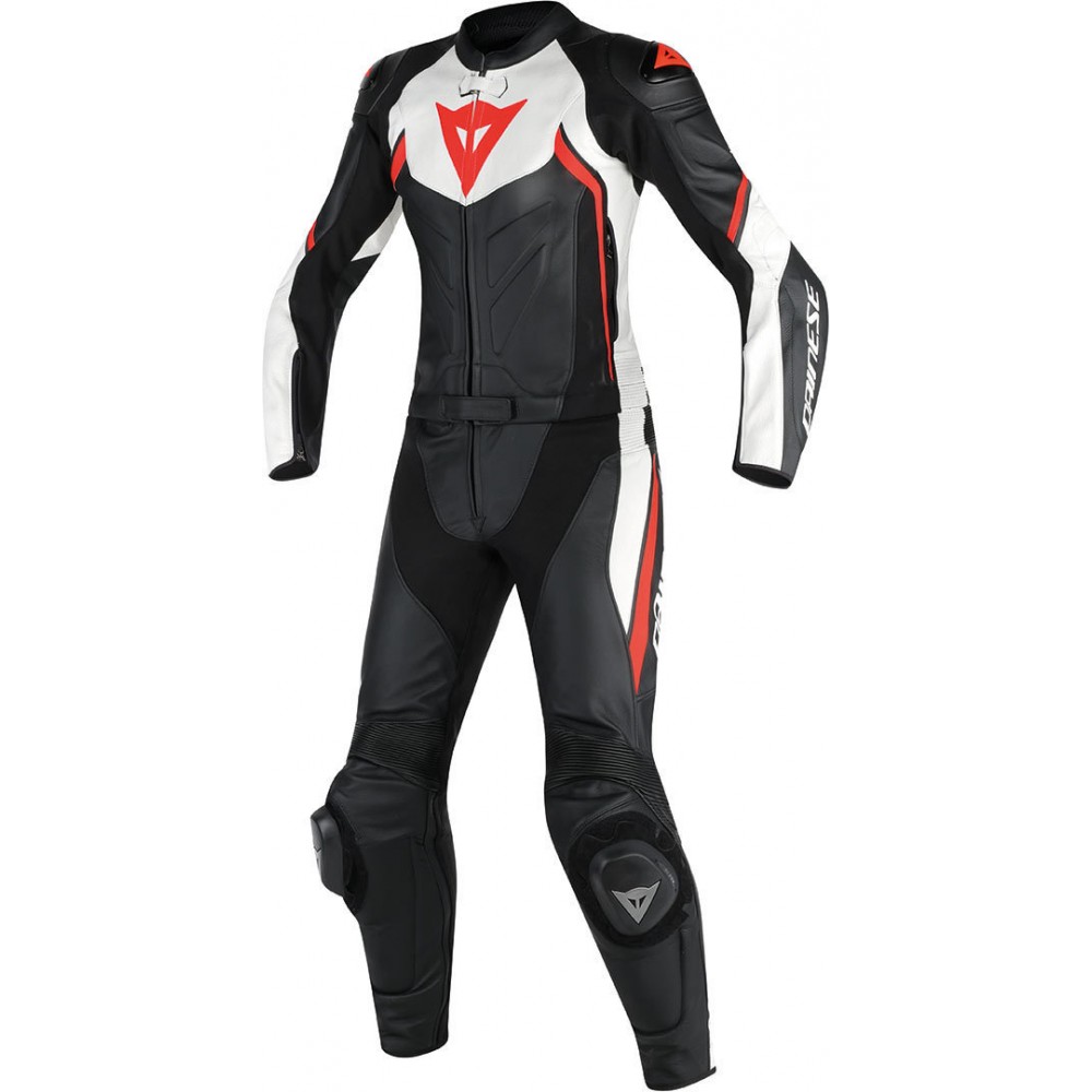 DAINESE AVRO D2 2PCS N32 Комбинезон кожаный женский черный/белый/красный - DAINESE Комбинезоны - куртки - Мотоэкипировка - Интернет-магазин мотоэкипировки и мотозапчастей MотоГанза