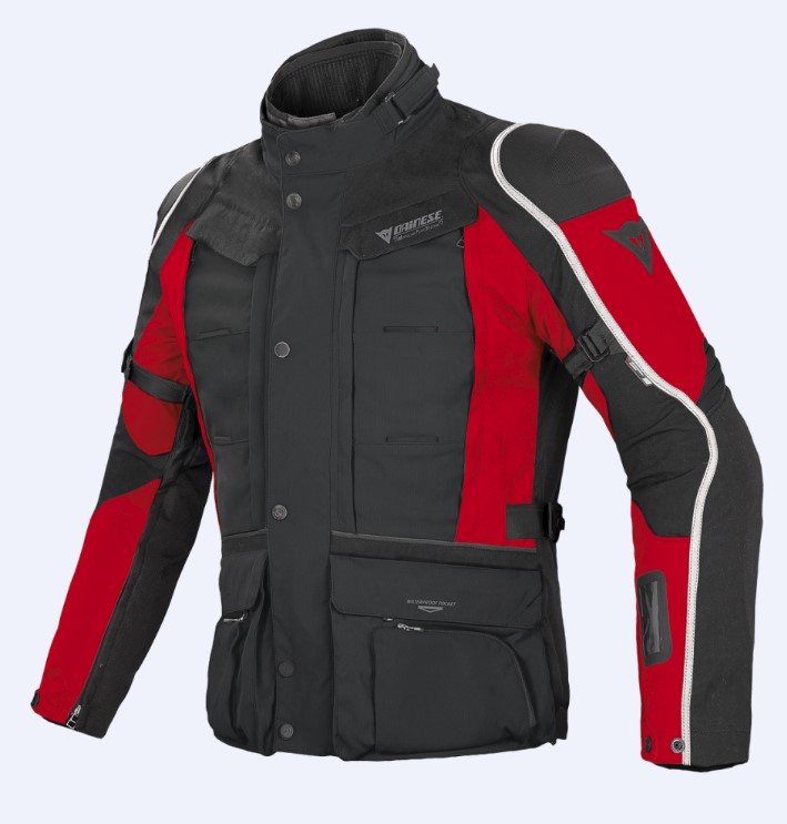 DAINESE D-EXPLORER GORE-TEX 606 Куртка ткань черный/красный - DAINESE Куртки - куртки - Мотоэкипировка - Интернет-магазин мотоэкипировки и мотозапчастей MотоГанза