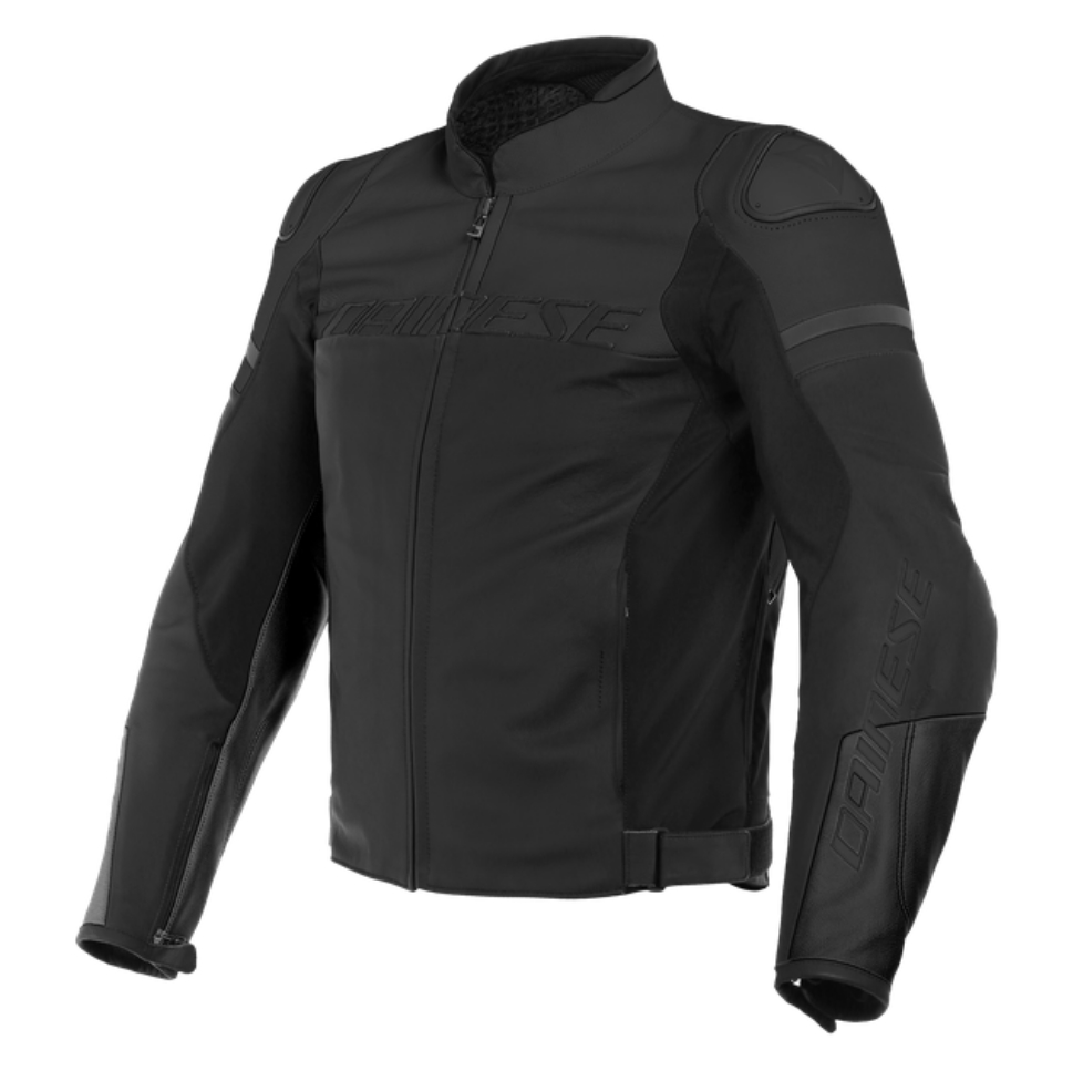 DAINESE Куртка кожаная AGILE 92C черная матовая - DAINESE Куртки - куртки - Мотоэкипировка - Интернет-магазин мотоэкипировки и мотозапчастей MотоГанза