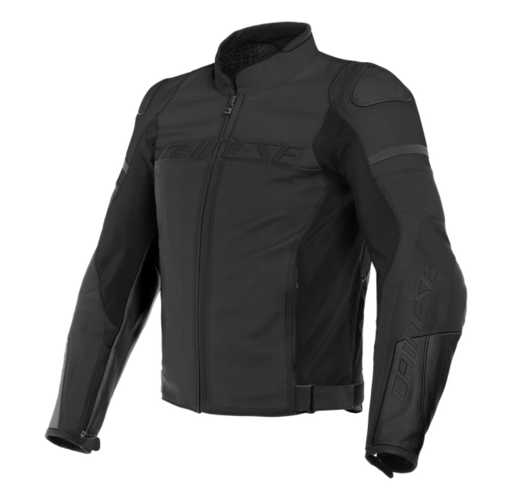 DAINESE Куртка кожаная перфорированная AGILE 92C черная - DAINESE Куртки - куртки - Мотоэкипировка - Интернет-магазин мотоэкипировки и мотозапчастей MотоГанза