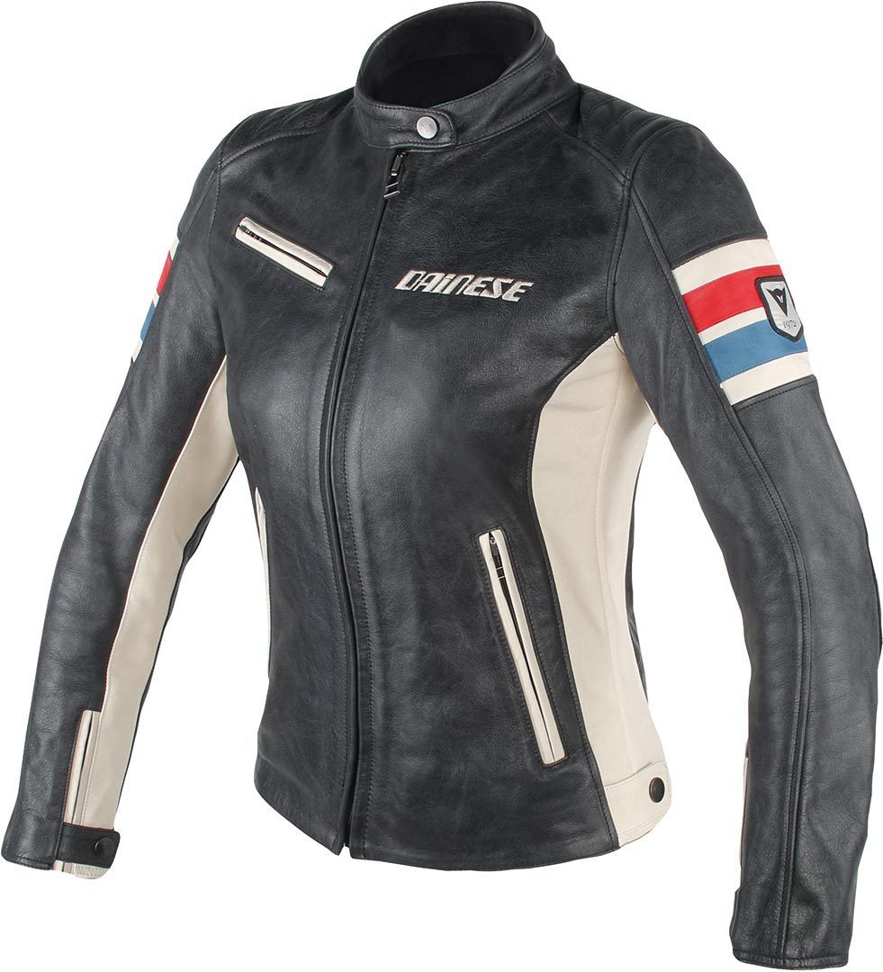 DAINESE Куртка LOLA D1 Y40  женская черно-бело-красно-синяя - DAINESE Куртки - куртки - Мотоэкипировка - Интернет-магазин мотоэкипировки и мотозапчастей MотоГанза