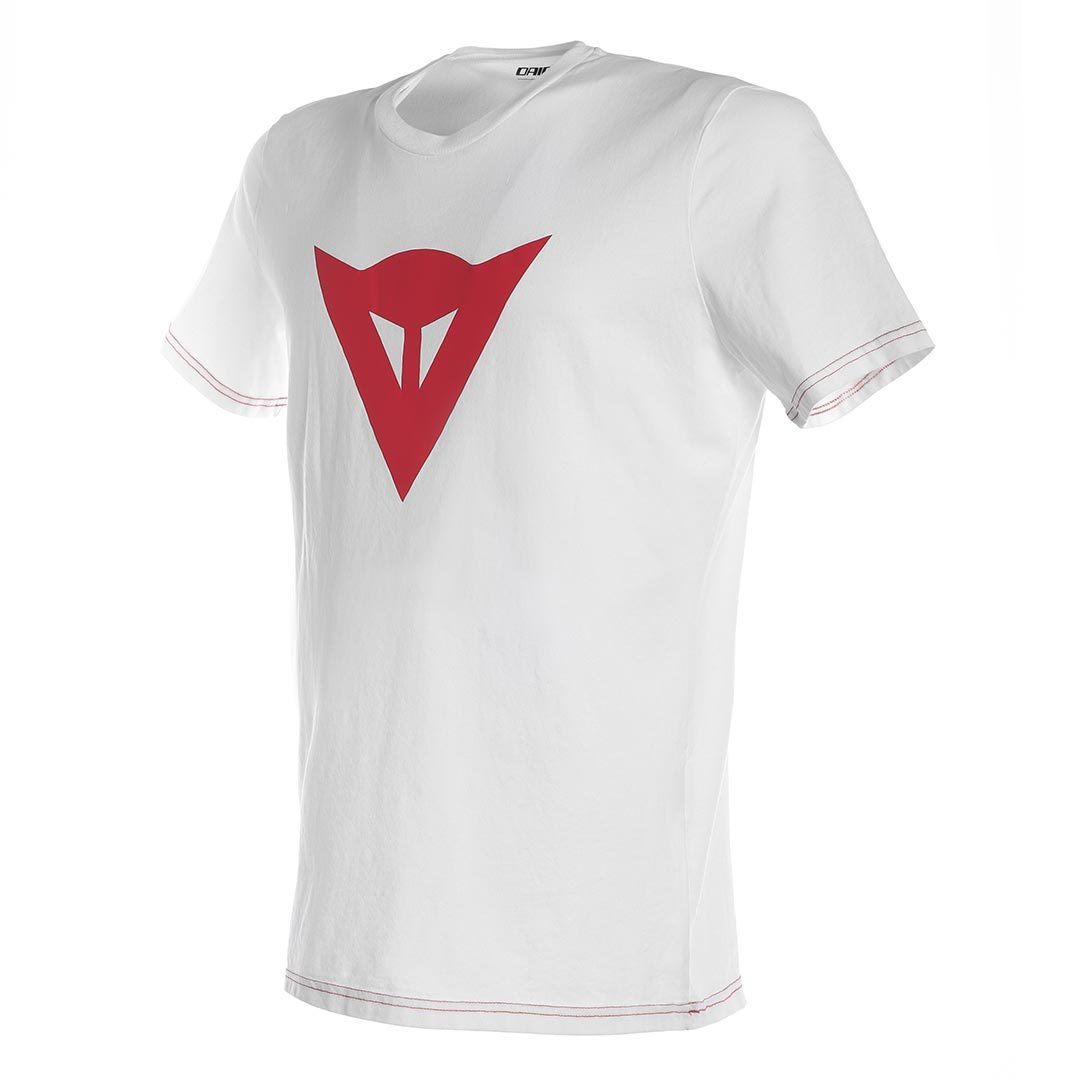 DAINESE Футболка SPEED DEMON 602 бело-красная - DAINESE Термобелье и футболки - прочее - Мотоэкипировка - Интернет-магазин мотоэкипировки и мотозапчастей MотоГанза