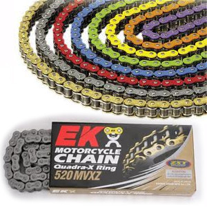 530 MVXZ2-124  EK CUT CHAIN W/MLJ - Цепи EK CHAIN - цепи и звезды - Мотозапчасти - Интернет-магазин мотоэкипировки и мотозапчастей MотоГанза