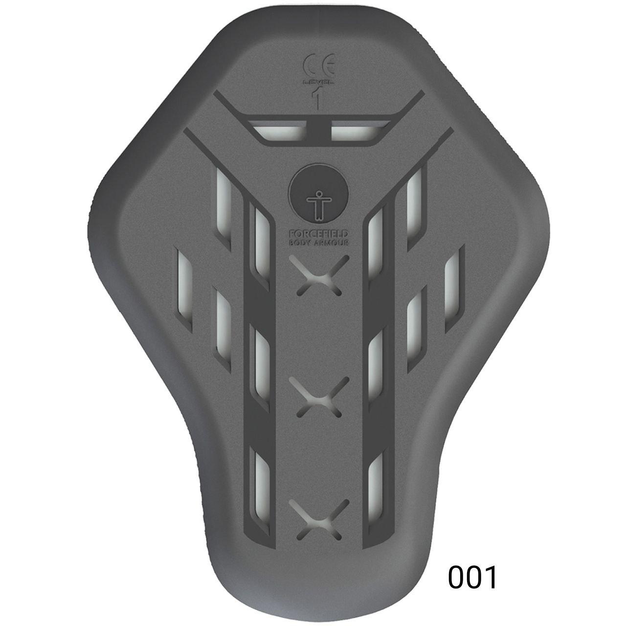 FORCEFIELD PU ARMOUR L1 Защита спины серая - Мотозащита FORCEFIELD - защита - Мотоэкипировка - Интернет-магазин мотоэкипировки и мотозапчастей MотоГанза
