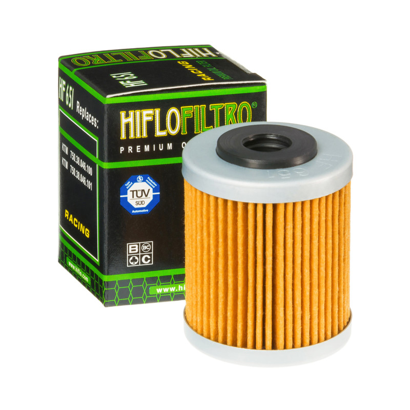 Масляный фильтр HI FLO HF651 - Масляные фильтры - Мотозапчасти - Интернет-магазин мотоэкипировки и мотозапчастей MотоГанза