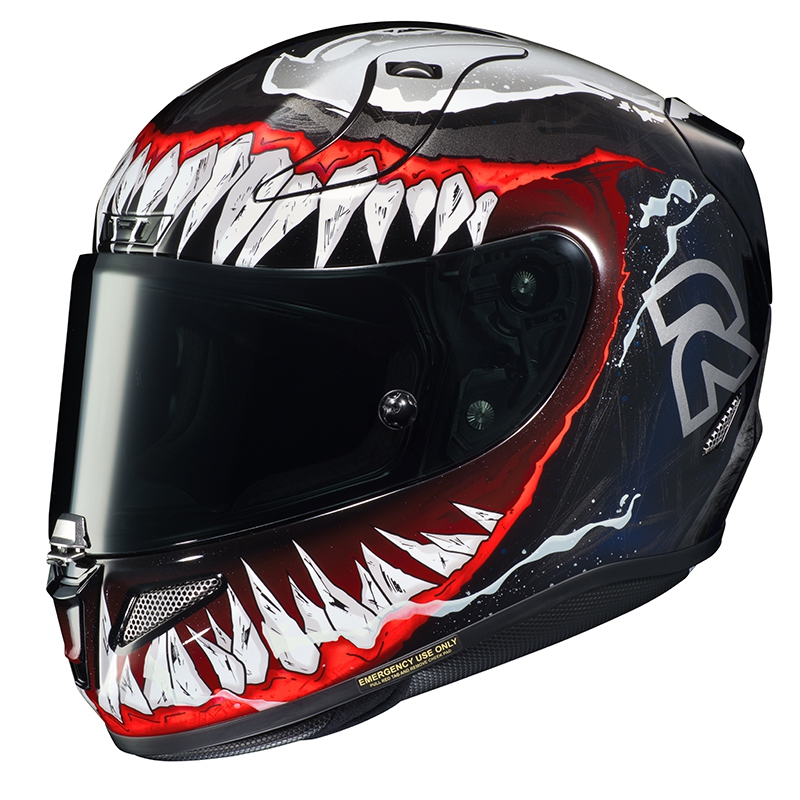 HJC Шлем RPHA 11 MARVEL MC1 VENOM 2 - HJC - Мотошлемы - Интернет-магазин мотоэкипировки и мотозапчастей MотоГанза