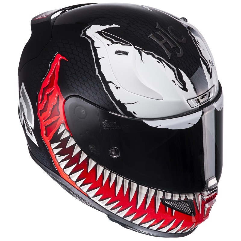 HJC Шлем RPHA 11 VENOM MARVEL MC1 - HJC - Мотошлемы - Интернет-магазин мотоэкипировки и мотозапчастей MотоГанза
