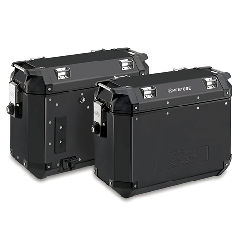 KAPPA Monokey K-VENTURE Кофры боковые алюминиевые 37л KVE37BPACK2 - KAPPA Кофры и площадки - кофры и сумки - Аксессуары - Интернет-магазин мотоэкипировки и мотозапчастей MотоГанза