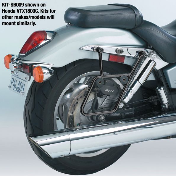 KIT-SB001 Комплект крепежа для кофров - NATIONAL CYCLE - Аксессуары - Интернет-магазин мотоэкипировки и мотозапчастей MотоГанза