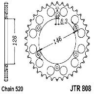 Звезда задняя DCR 808.41