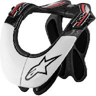 ALPINESTARS Защита шеи BNS PRO черно-бело-красная