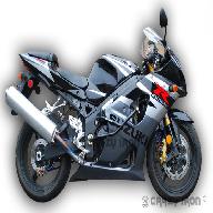 Дуги Suzuki GSXR1000 `03-`04 + Слайдеры на дуги