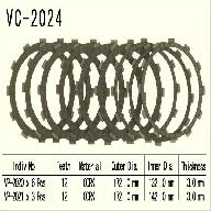 Диск сцепления VESRAH VC 2024