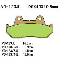Тормозные колодки VESRAH VD 123JL