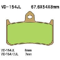 Тормозные колодки VESRAH VD 154/2RJL