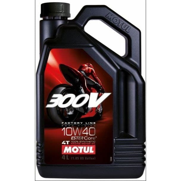 MOTUL Масло 300V 4T Factory Line 10W40 4 литра - MOTUL - масла и жидкости - Мотозапчасти - Интернет-магазин мотоэкипировки и мотозапчастей MотоГанза