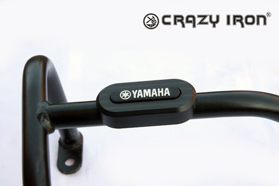 Слайдеры на дуги с логотипом Yamaha - CRAZY IRON - Дуги и защита - Аксессуары - Интернет-магазин мотоэкипировки и мотозапчастей MотоГанза