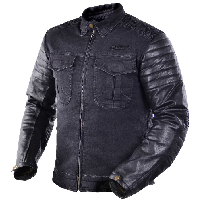TRILOBITE 964 ACID SCRAMBLER Куртка джинсовая черная - TRILOBITE куртки - куртки - Мотоэкипировка - Интернет-магазин мотоэкипировки и мотозапчастей MотоГанза